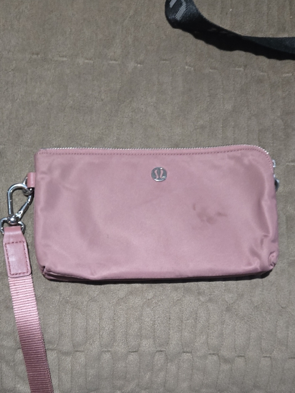 lululemon athletica Pink Wristlet Pouch with Detachable Strap